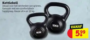 Kruidvat Kettlebell aanbieding