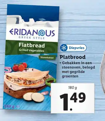 Lidl Platbrood aanbieding