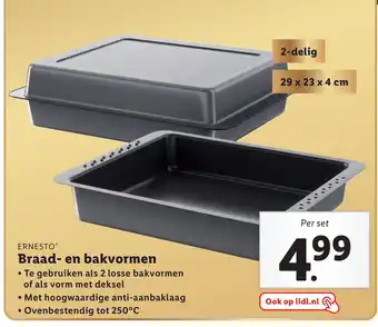 Lidl Braad- en bakvormen aanbieding