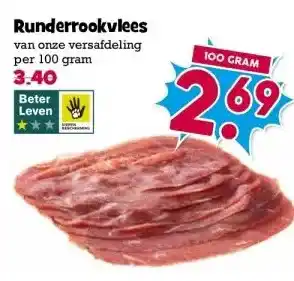 Boon`s Markt Runderrookvlees aanbieding