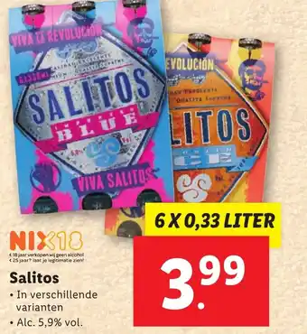 Lidl Salitos aanbieding