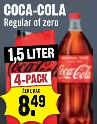 Dirck 3 Coca-Cola Regular of Zero aanbieding