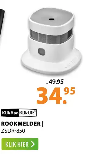 Expert KlikAan KlikUit rookmelder aanbieding