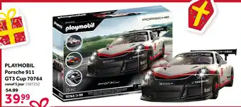 Intertoys PLAYMOBIL Porsche 911 GT3 Cup 70764 aanbieding