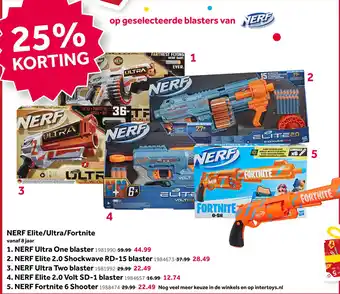 Intertoys NERF Ultra One blaster aanbieding