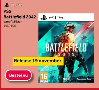 Intertoys PS5 Battlefield 2042 aanbieding