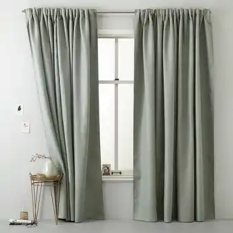 Wehkamp NOUS Living verduisterend gordijn kant en klaar Reykjavik (per stuk) (295 x 270 cm) aanbieding