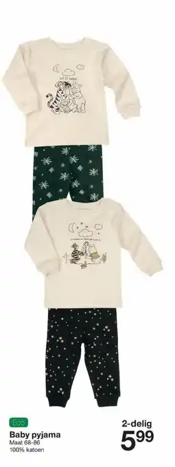 Zeeman Eco Baby Pyjama aanbieding