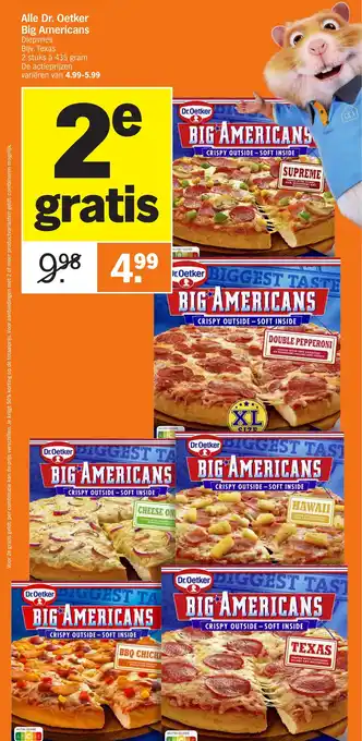 Albert Heijn Alle Dr. Oetker Big Americans aanbieding