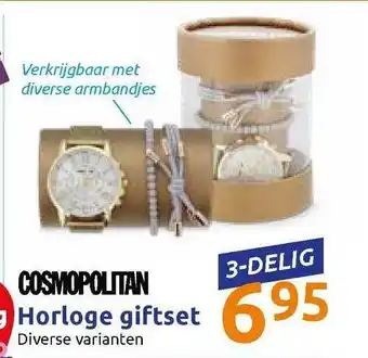 Action Horloge giftset aanbieding