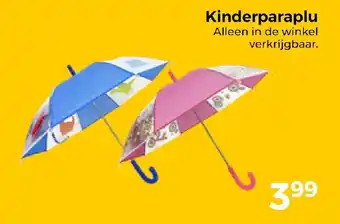 Trekpleister Kinderparaplu aanbieding