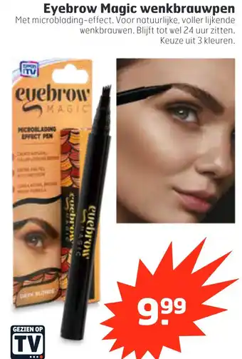 Trekpleister Eyebrow magic wenkbrauwpen aanbieding