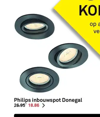 Karwei Philips Inbouwspot Donegal aanbieding