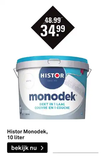 Karwei Histor Monodek 10 liter aanbieding