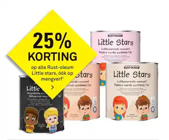 Karwei Op Alle Rust-Oleum Little Stars, Ook Op Mengverf aanbieding