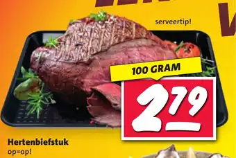 Nettorama Hertenbiefstuk aanbieding