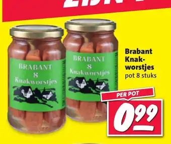 Nettorama Brabant Knak worstjes aanbieding