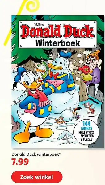 Bruna Donald Duck Winterboek aanbieding