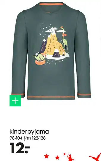 HEMA Kinderpyjama aanbieding