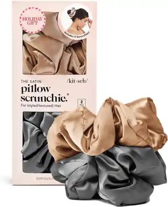 Amazon Kitsch Scrunchies voor haar voor vrouwen en meisjes - 5 Pack (zwart/goud) aanbieding
