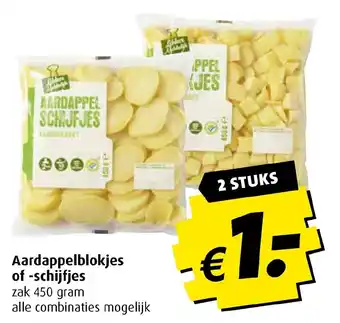 Boni Aardappelblokjes 450g aanbieding