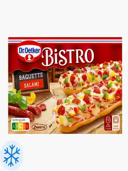 Flink Dr. Oetker Bistro Baguette Salame 2 st 250g aanbieding