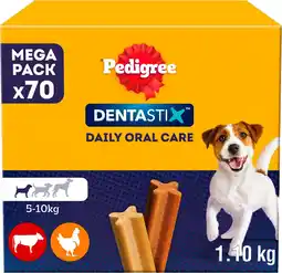 Intratuin Pedigree Dentastix gebitsverzorgende snack mini 1,10 kg 70 stuks aanbieding