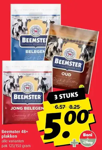 Boni Beemster 48+ plakken 125/150g aanbieding