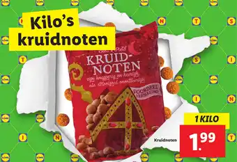 Lidl Kruidnoten aanbieding