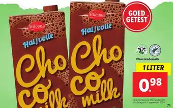 Lidl Chocolademelk aanbieding