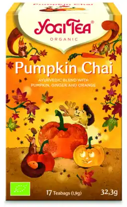 De Online Drogist Yogi Tea Pumpkin Chai aanbieding