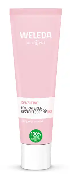 De Online Drogist Weleda Sensitive Soothing Moisturiser Light Organic Almond aanbieding