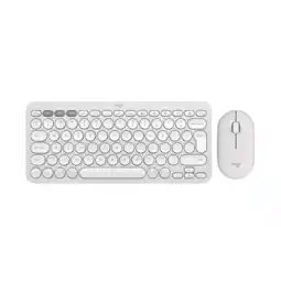 MediaMarkt Logitech Pebble 2 Combo Wit aanbieding