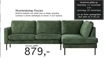 Woonsquare Woonlandschap Pescare aanbieding