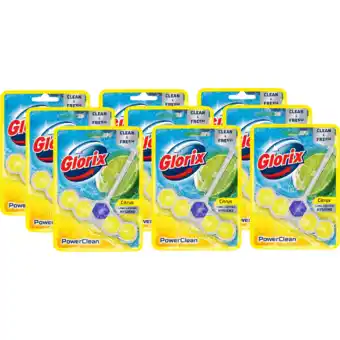 Jumbo Glorix Citrus PowerClean WC Blok 9 x 50g aanbieding