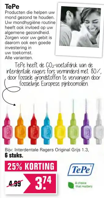 De Online Drogist TePe aanbieding