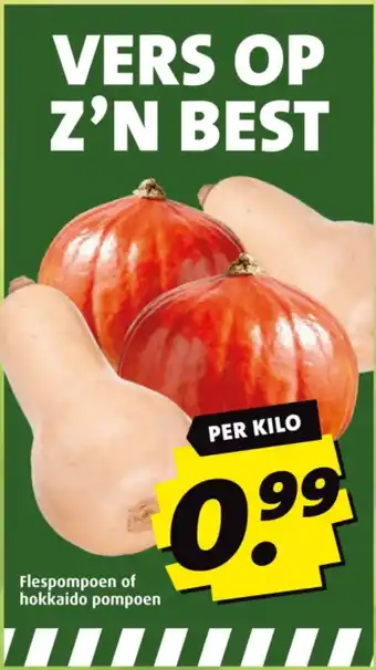 Boni Flespompoen of hokkaido pompoen aanbieding