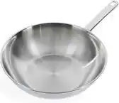 Bol.com BK PoÃªle wok Inox brillant - Ã¸ 28 cm - Sans revÃªtement anti-adhÃ sif aanbieding