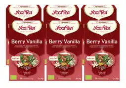 De Online Drogist Yogi Tea Berry Vanilla Thee Voordeelverpakking aanbieding