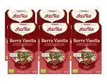De Online Drogist Yogi Tea Berry Vanilla Thee Voordeelverpakking aanbieding