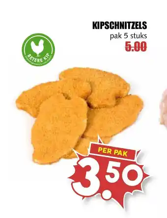 MCD Supermarkt Kipschnitzels aanbieding