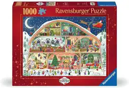 Amazon Ravensburger Werkstatt des Weihnachtsmanns 1000 Teile Puzzle aanbieding