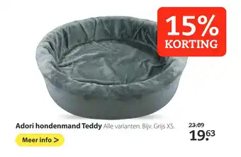 Pets Place Adori hondenmand teddy aanbieding