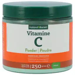 Holland & Barrett Holland & Barrett Vitamine C Poeder - 250 g aanbieding