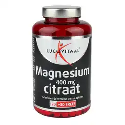 Holland & Barrett Lucovitaal Magnesium Citraat 400mg - 150 tabletten aanbieding