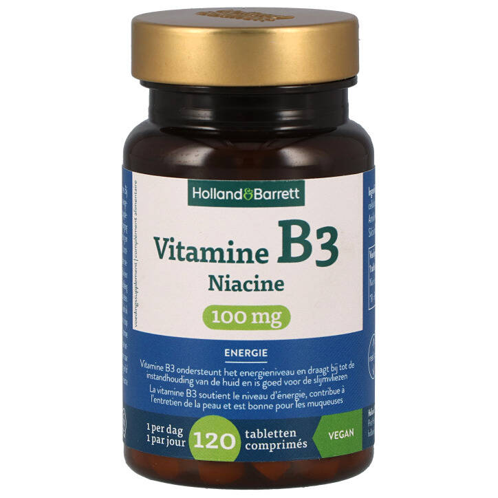 Vitamines B3 Niacine De Life Extension – Boîte De 100 Gélules – Fabriqué Aux États-Unis