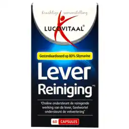 Holland & Barrett Lucovitaal Lever Reiniging (60 Capsules) aanbieding