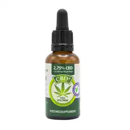 Holland & Barrett Jacob Hooy CBD Olie 2.75% (30ml) aanbieding