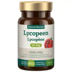 Holland & Barrett Holland & Barrett Lycopeen 10mg - 60 tabletten aanbieding