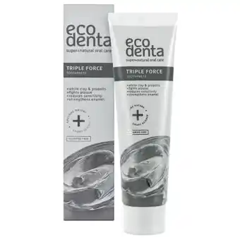 Holland & Barrett Ecodenta Tandpasta Triple Effect - 100ml aanbieding